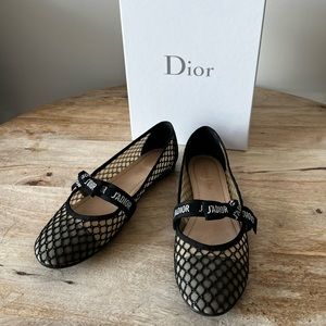 Dior Flat Miss J’ADIOR Black size 39